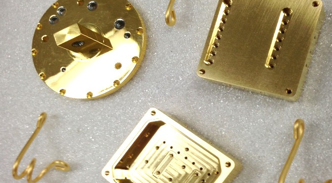 Gold electroplating technology process